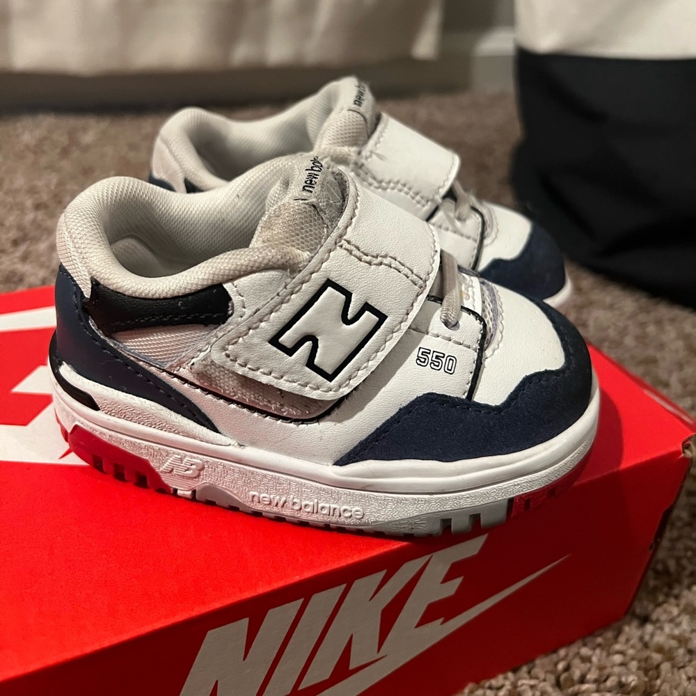 New Balance 550 Toddler Shoes Size 5